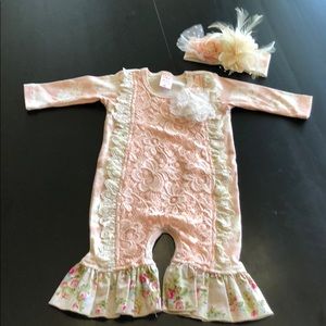 Giggle Moon outfit with headband
